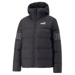 Puma Winterjacke Power Hooded Down Puffer schwarz Damen